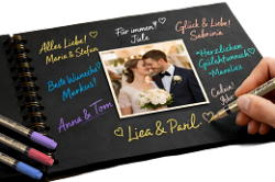*) Fotokleber und Stifte für Fotoalbum | 20.- CHF